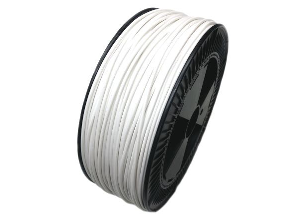 Plastic welding rod PE-HD 4mm round White RAL 9010 2,4 kg coil HDPE | az-reptec